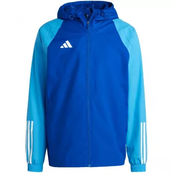 Casaco adidas Tiro 23 Competition All Weather para homem azul-marinho de equipa 2 IC4572