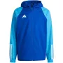 Casaco adidas Tiro 23 Competition All Weather para homem azul-marinho de equipa 2 IC4572