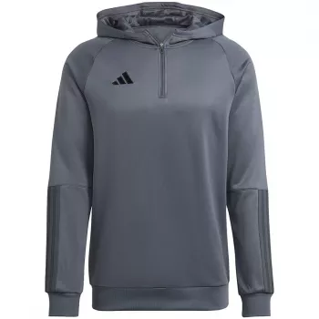 adidas Tiro 23 Competition Hoodie homem Medium Grey Heather