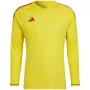 Camisola de guarda-redes de manga comprida adidas Tiro 23 Competition homem amarela HK7696