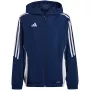 Casaco de treino de criança adidas Tiro 24 Navy azul 140cm
