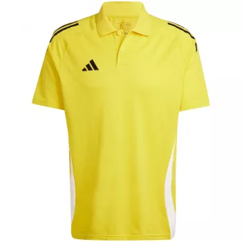 adidas Tiro 24 Competition polo para homem amarelo Jersey IV9144 tamanho M
