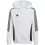 Sweatshirt com capuz adidas Tiro 24 branco IR7506 116cm