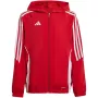 Casaco de treino adidas Tiro 24 criança Vivid Red 116cm