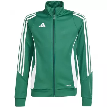 Sweatshirt de treino adidas Tiro 24 para criança - verde (IR7503, 116 cm)