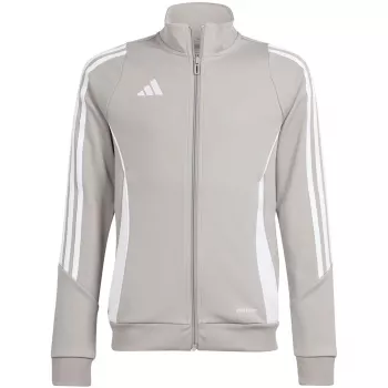 Sweatshirt de treino adidas Tiro 24 para criança cinzento IR9508 116cm