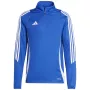 Sweatshirt de treino adidas Tiro 24 azul-branco IS1042 XL homem
