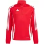 Casaco de treino adidas Tiro 24 criança vermelho 128cm