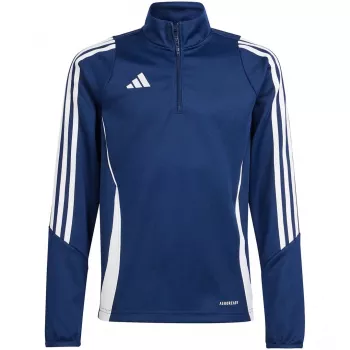 Camisola de treino adidas Tiro 24 criança sweatshirt azul-marinho IR9360 tamanho 140