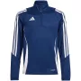 Camisola de treino adidas Tiro 24 criança sweatshirt azul-marinho IR9360 tamanho 140