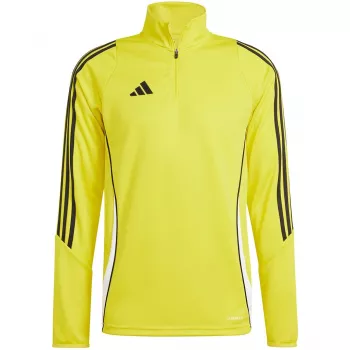 Sweatshirt de treino adidas Tiro 24 para homem Team Solar Yellow 2/preto tamanho L