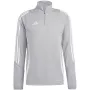 Casaco de treino adidas Tiro 24 Team Grey Two/Branco homem manga comprida L