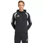 Sweatshirt com capuz adidas Tiro 26 League Sweat com fecho de correr total para homem preto S