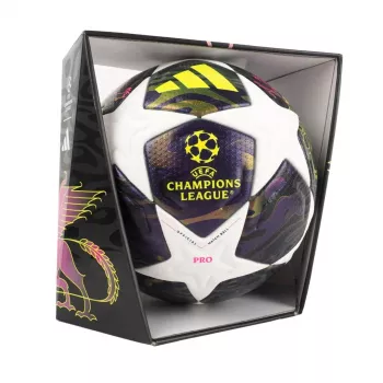adidas UCL 25/26 Final Pro Bola de futebol tamanho 5 lilás/branco JX9077