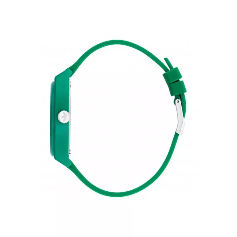 Adidas Unissexo AOST22032 Relógio de quartzo analógico 38mm - Bracelete de silicone preta