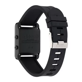Adidas Unissexo AOST23568 Relógio analógico de quartzo 31mm preto silicone