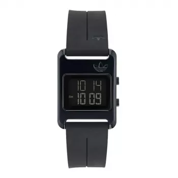 Adidas Unissexo AOST23568 Relógio analógico de quartzo 31mm preto silicone