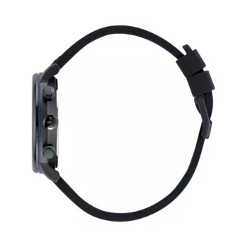 Relógio digital unissexo Adidas AOSY23021 40mm bracelete de silicone preta