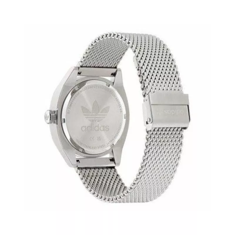 Relógio unissexo Adidas AOFH22503 42mm aço inoxidável preto silicone