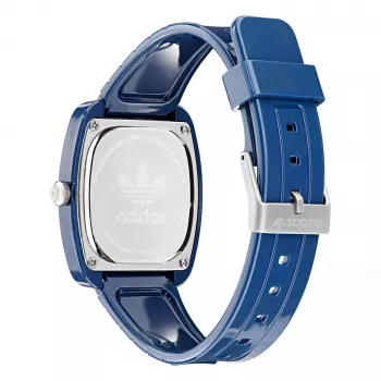 Adidas Relógio Unissexo AOSY24029 37mm Quartzo Analógico Branco Bracelete de silicone