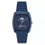Adidas Relógio Unissexo AOSY24029 37mm Quartzo Analógico Branco Bracelete de silicone