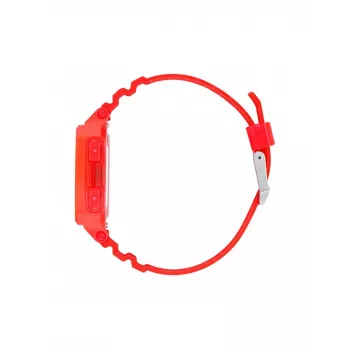 Relógio digital de quartzo de mulher Adidas AOST22051 38mm preto silicone