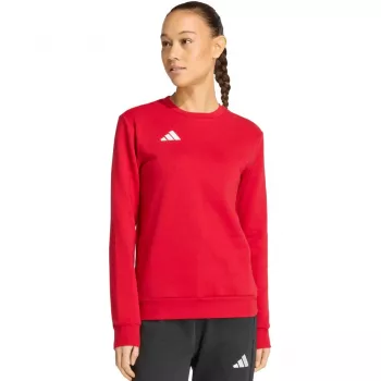 Sweatshirt adidas Entrada 26 mulher vermelho-power/branco tamanho M