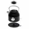 Chaleira elétrica Adler AD 1346B 1,7 L, 2200 W, preto, metálico