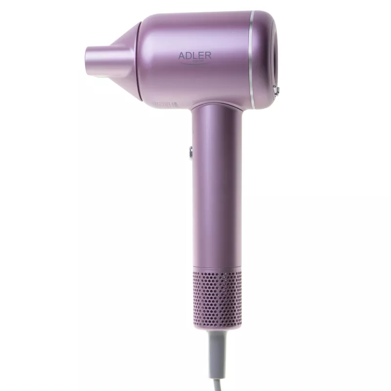 Secador de cabelo de viagem ADLER AD 2270p 1200W tensão dupla dobrável preto/prateado