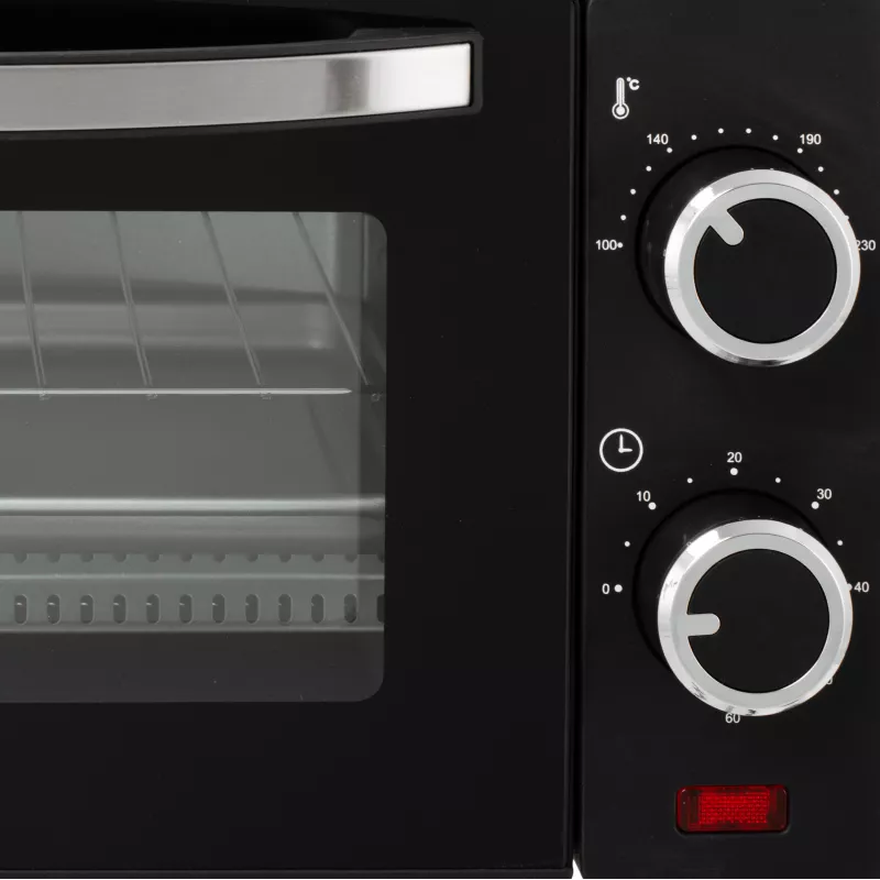 Forno elétrico compacto Adler AD 6032, 9 l, 650 W, Preto