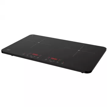 Placa de Indução Dupla Adler AD 6516 3500W Controlo Tátil Preto