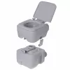 Sanita portátil de campismo Adler CAMRY CR 1035 20L depósito de águas residuais 15L depósito de água limpa descarga manual por êmbolo