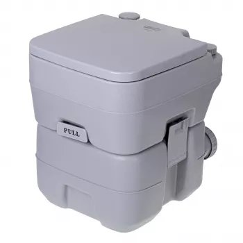 Sanita portátil de campismo Adler CAMRY CR 1035 20L depósito de águas residuais 15L depósito de água limpa descarga manual por êmbolo