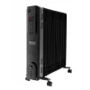 Camry CR 7814 radiador a óleo com comando à distância, 2500 W, 13 elementos, preto