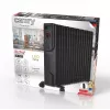 Radiador a óleo Adler Camry CR 7820 2000W 9 nervuras aquecedor a óleo Branco/Cinzento