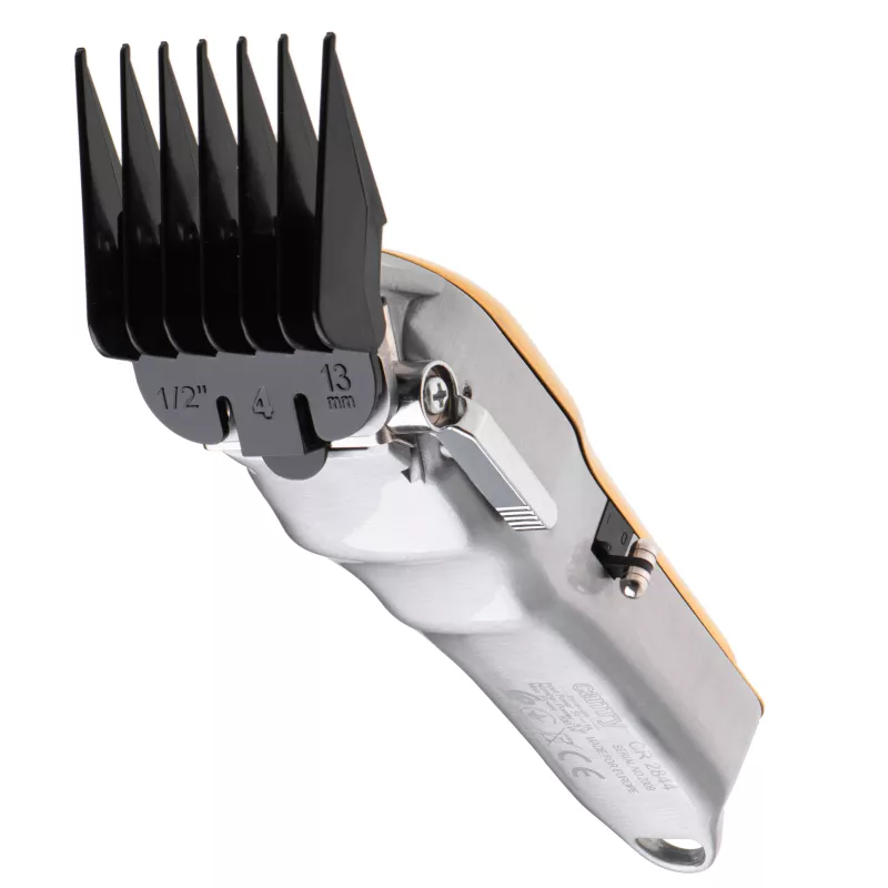 Adler máquina de cortar cabelo Camry CR 2844 com e sem fio, lâminas de aço inoxidável, 7 comprimentos de corte