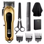 Adler máquina de cortar cabelo Camry CR 2844 com e sem fio, lâminas de aço inoxidável, 7 comprimentos de corte