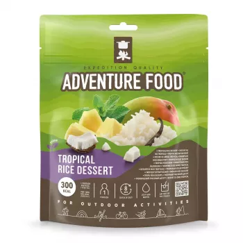 Adventure Food Tropical Rice sobremesa - refeição desidratada de campismo, 140 g