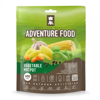 Adventure Food Vegetable Hotpot - refeição vegetariana liofilizada, 150g