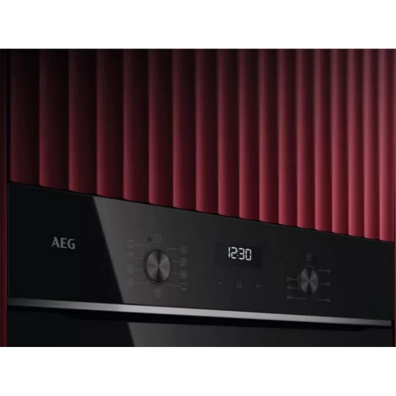 AEG 5000 SurroundCook Forno elétrico de encastrar, 72L, Autolimpeza pirolítica, aço inoxidável