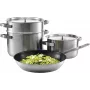 AEG A4SS Panela de Aço Inoxidável com Tampa de Vidro, 3,5 L