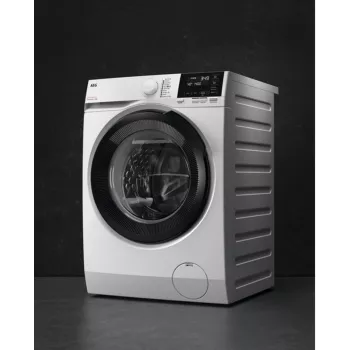 AEG LFR61944BE 9kg 1400 rpm máquina de lavar roupa de carga frontal com ProSense, ProSteam e ÖKOMix, branco