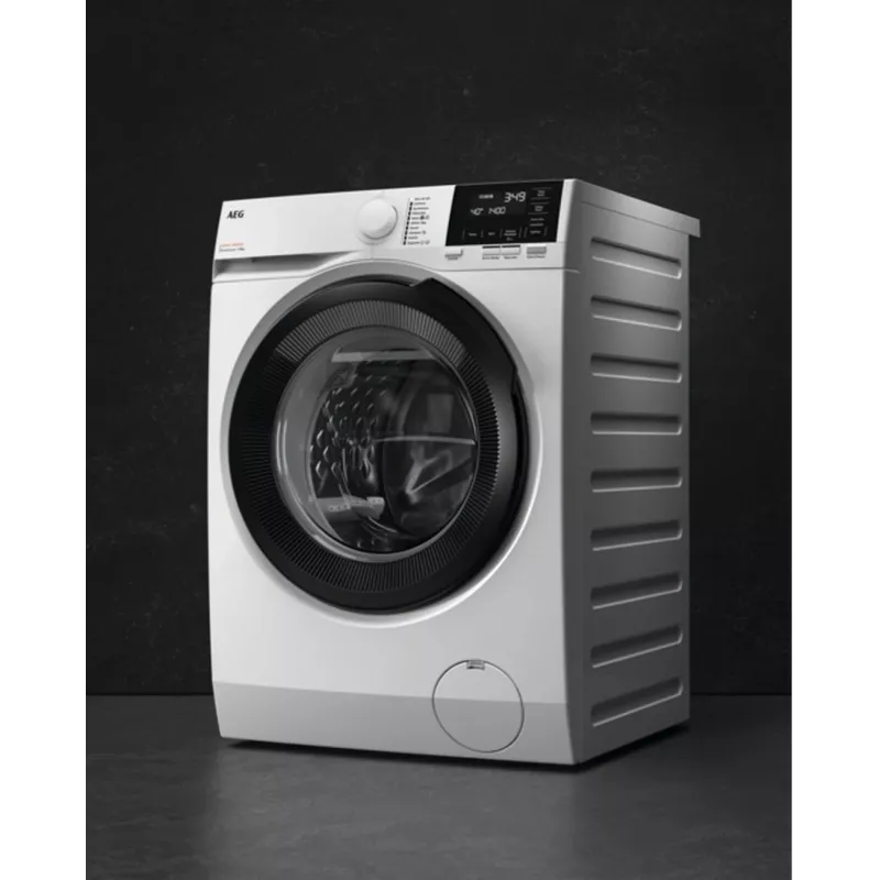 AEG LFR61944BE 9kg 1400 rpm máquina de lavar roupa de carga frontal com ProSense, ProSteam e ÖKOMix, branco