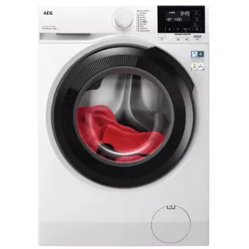 AEG LFR61944BE 9kg 1400 rpm máquina de lavar roupa de carga frontal com ProSense, ProSteam e ÖKOMix, branco