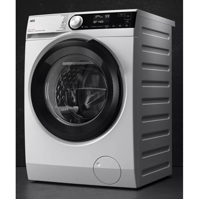 Máquina de lavar roupa de carga frontal AEG LFR83844VE, 8kg, 1400 rpm, branco