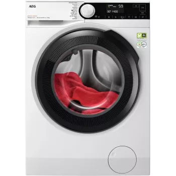 Máquina de lavar roupa de carga frontal AEG LFR83844VE, 8kg, 1400 rpm, branco