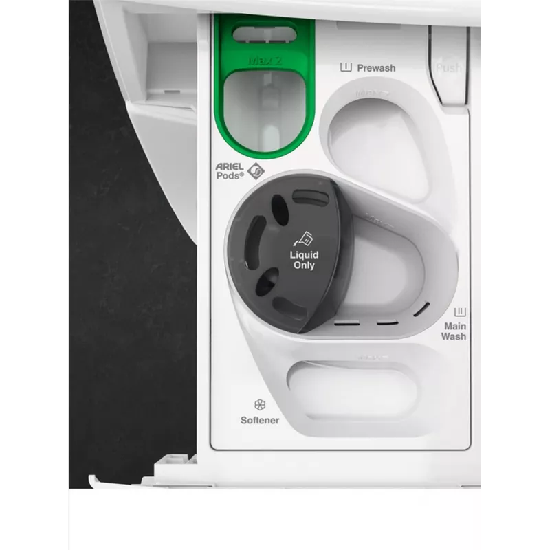 AEG LWR73864O máquina de lavar e secar de instalação livre, 8kg/4kg, 1600 rpm, motor inverter, branco