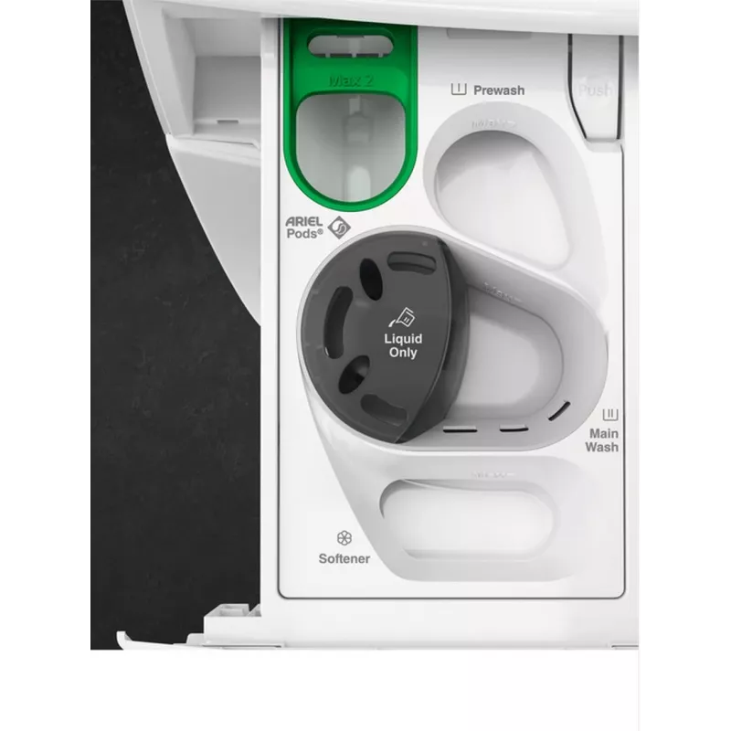 AEG LWR85165O Máquina de lavar e secar roupa, carga frontal, 10 kg de lavagem / 6 kg de secagem, 1600 rpm, branco