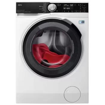 AEG LWR85165O Máquina de lavar e secar roupa, carga frontal, 10 kg de lavagem / 6 kg de secagem, 1600 rpm, branco