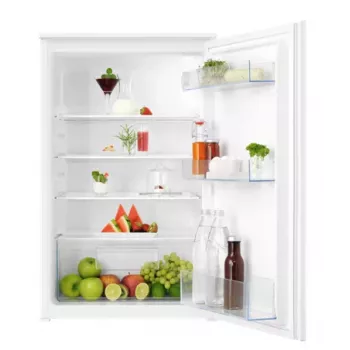 AEG OSK5O88ES Frigorífico Encastrável com Congelador, nicho de 88 cm, 137 L de capacidade total, classe energética F, Branco